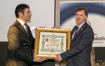 Tras dos años de ausencia, la delegación de Santiago (A Coruña) celebró su Fiesta Patronal, marco donde fueron entregados premios y condecoraciones