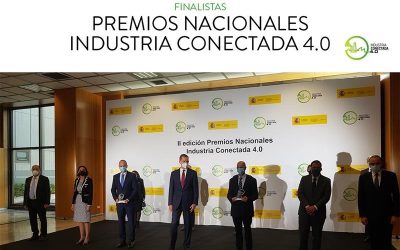 Entrega de la 2ª edición de los Premios Nacionales de Industria Conectada 4.0, presidida por su Majestad El Rey, y retransmitida por streaming