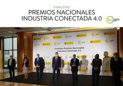 Entrega de la 2ª edición de los Premios Nacionales de Industria Conectada 4.0, presidida por su Majestad El Rey, y retransmitida por streaming