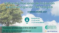 Finalizado el plazo de presentación de trabajos para la convocatoria 2021 del Premio Nacional de Iniciación a la Investigación Tecnológica