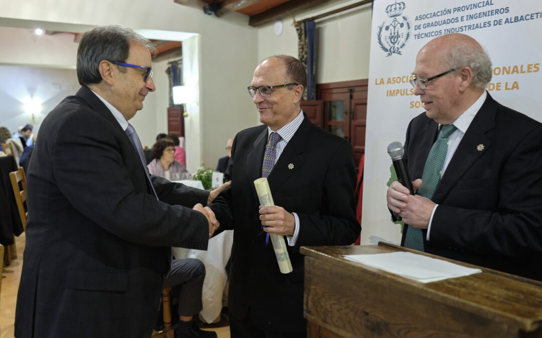 El colectivo de Albacete celebra una jornada de reconocimientos, con motivo del Día del Colegiado y de la Profesión de la Ingeniería Técnica Industrial
