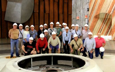 La Asociación de Ingenieros Técnicos Industriales de La Rioja, AITIR, visita Aldeadávila