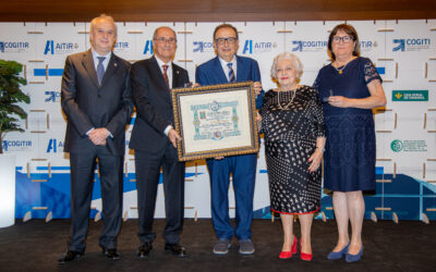 El colectivo riojano, COGITIR conmemora cuatro décadas de trayectoria en un solemne acto de reconocimiento a sus profesionales