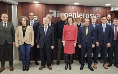 Ceremonia de toma de posesión de la nueva Junta Rectora de la Asociación de Graduados e Ingenieros Técnicos Industriales Valladolid