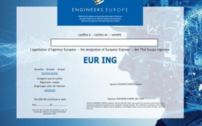 Más de 2.100 ingenieros ya son EUR ING: UAITIE refuerza la tramitación de esta acreditación europea clave para la movilidad profesional