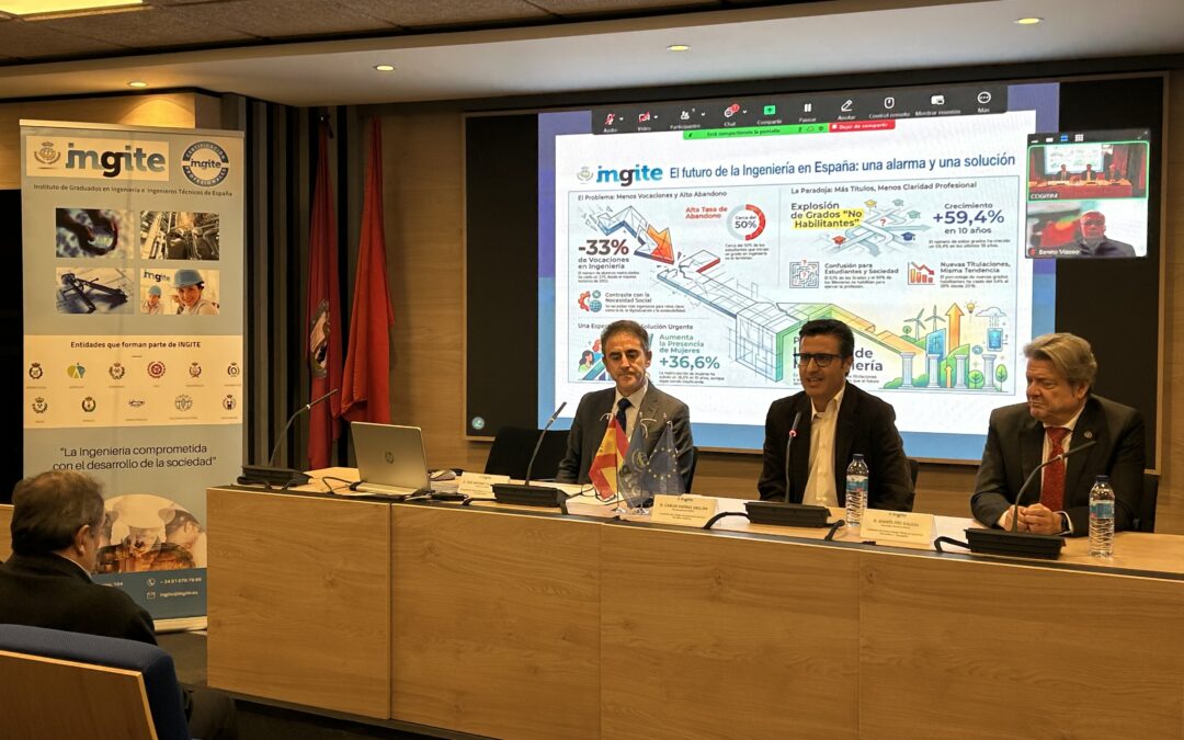 El III Informe del INGITE alerta sobre el futuro de la Ingeniería en España ante la caída de vocaciones y titulaciones sin atribuciones profesionales