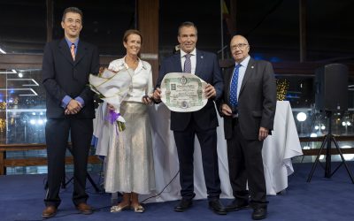 La ingeniería de Las Palmas rinde homenaje a Juan Antonio Díaz Medina con la distinción de Socio de Mérito de la UAITIE